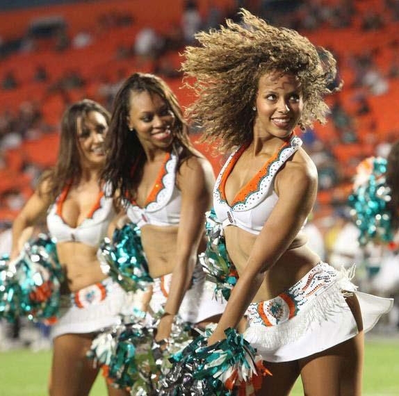 Fins Up!  Miami dolphins apparel, Miami dolphins cheerleaders, Dolphins